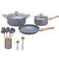 Kit Hudson Batería De 8 Piezas Línea Granito