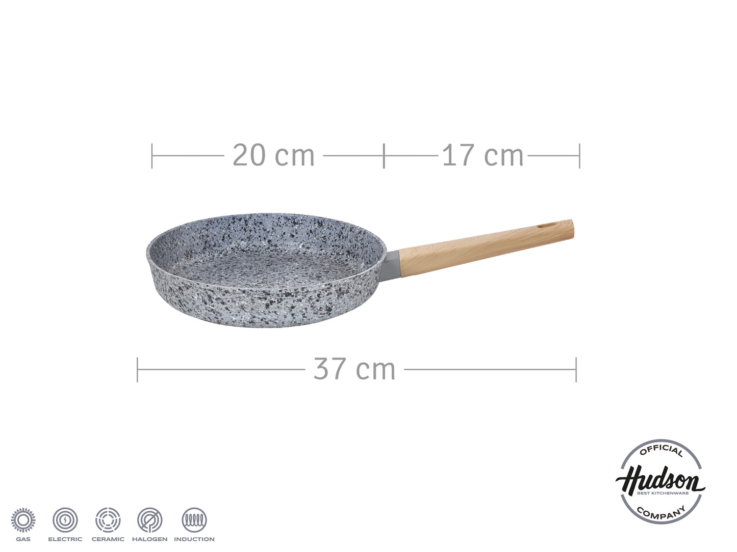 Nueva Sartén 20 Cm Stone Aluminio C/ Antiadherente
