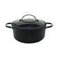 Cacerola De Aluminio Negra Antiadherente Total Black 28 Cm