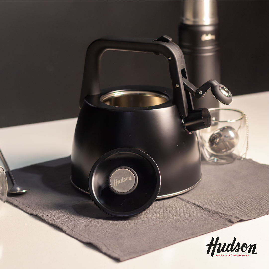 Caldera Silbadora Acero Inoxidable De 2.5 L Negro