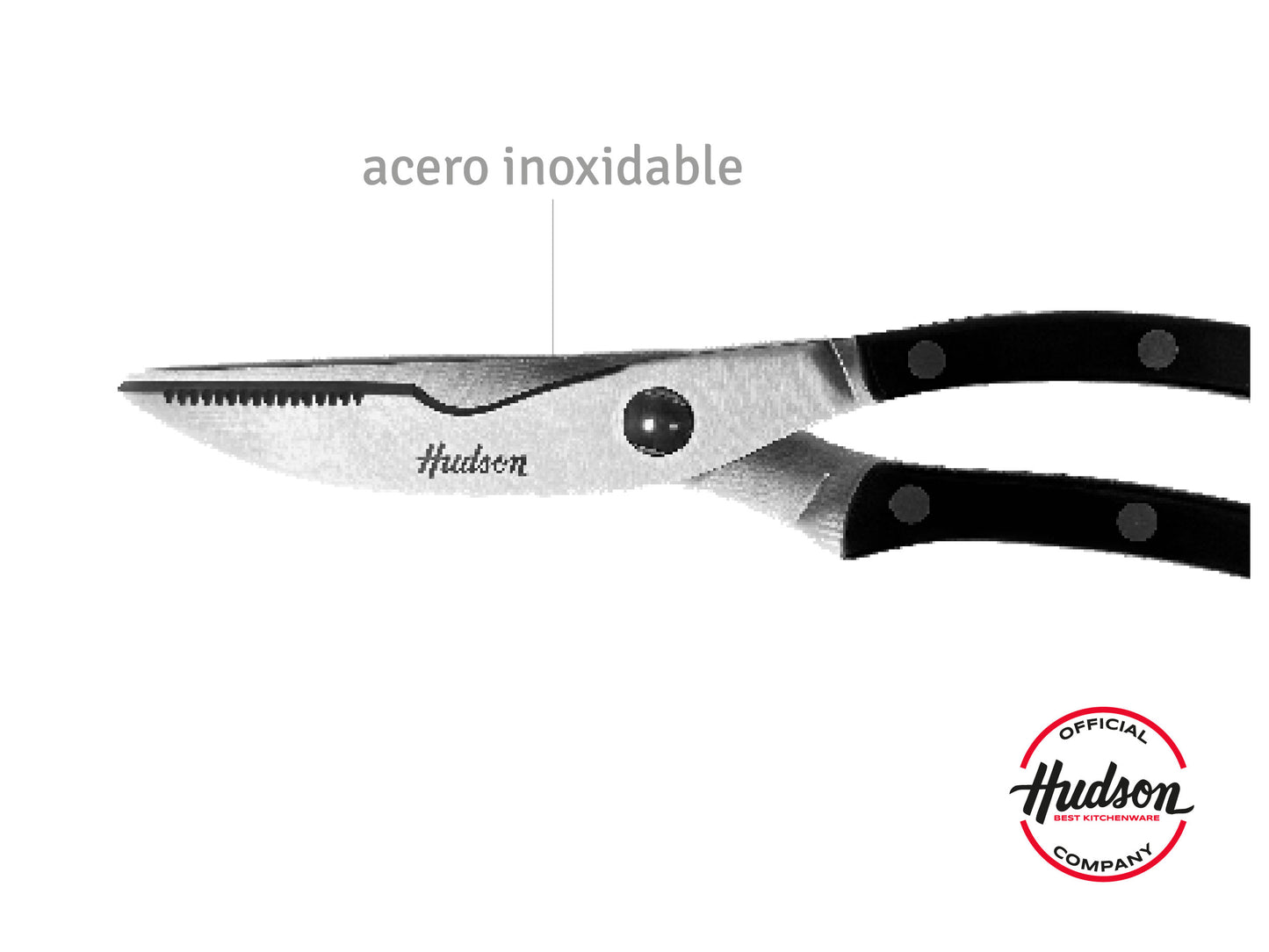 Tijera Para Cocina De Acero Inoxidable Linea Hudson Cocina