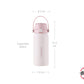 Botella Deportiva Térmica De 500 Ml Rosa