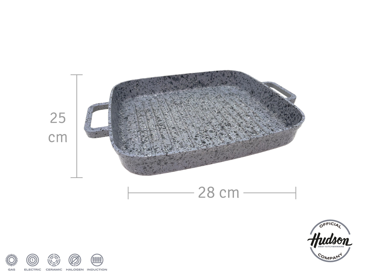 Nueva Bifera 28 Cm Stone De Aluminio C/ Antiadherente