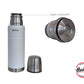 Termo Hudson Acero Blanco De Acero Inoxidable 500 Ml
