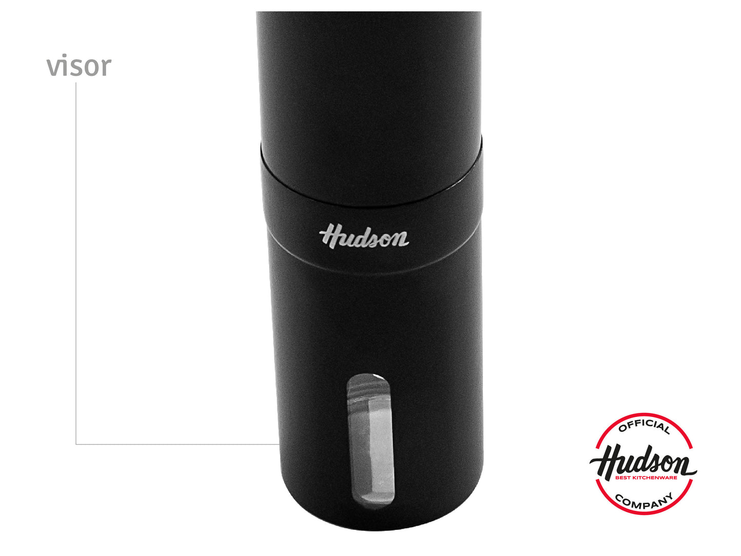 Molinillo De Café Manual Acero Negro Hudson Oficial