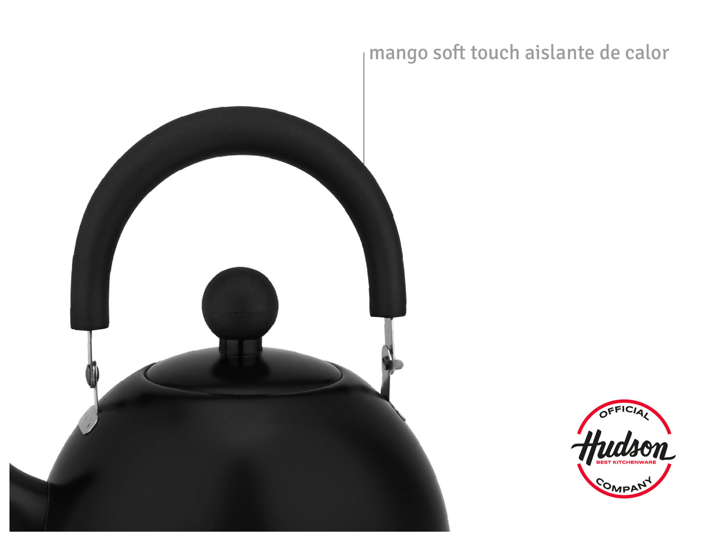 Pava Total Black 1.5lts Pico Matero