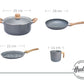 Kit Hudson Granito Olla + Wok + Jarro + Panquequera + Sartén