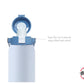 Botella Deportiva Térmica De 500 Ml Celeste