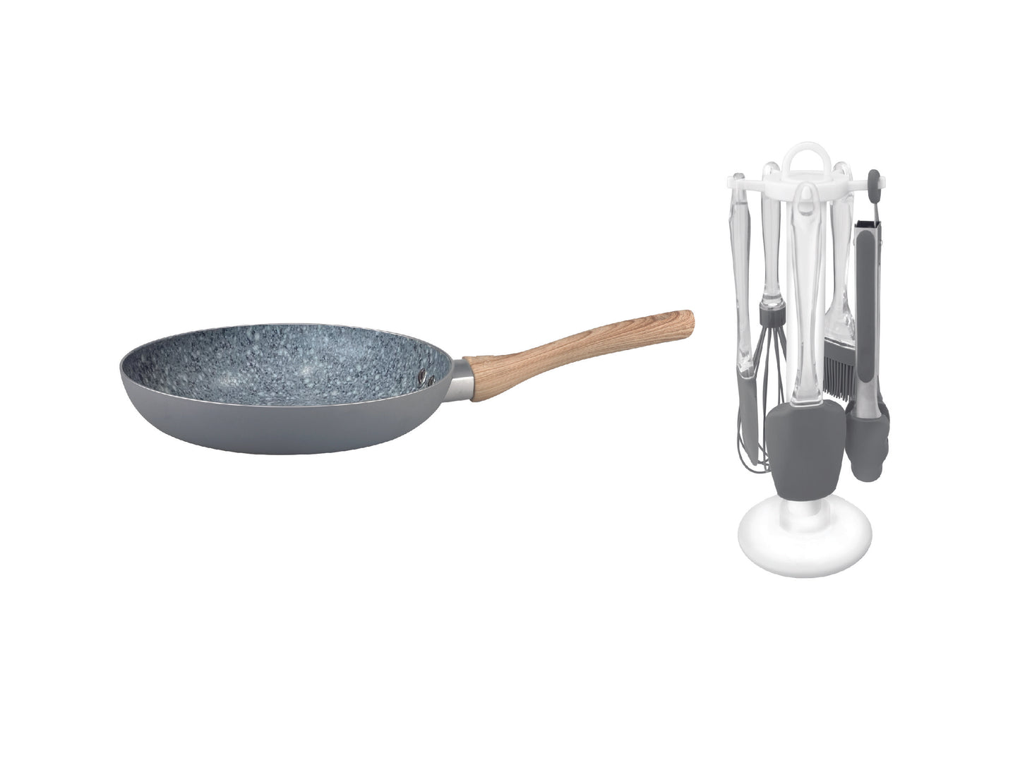 sarten + utensilios