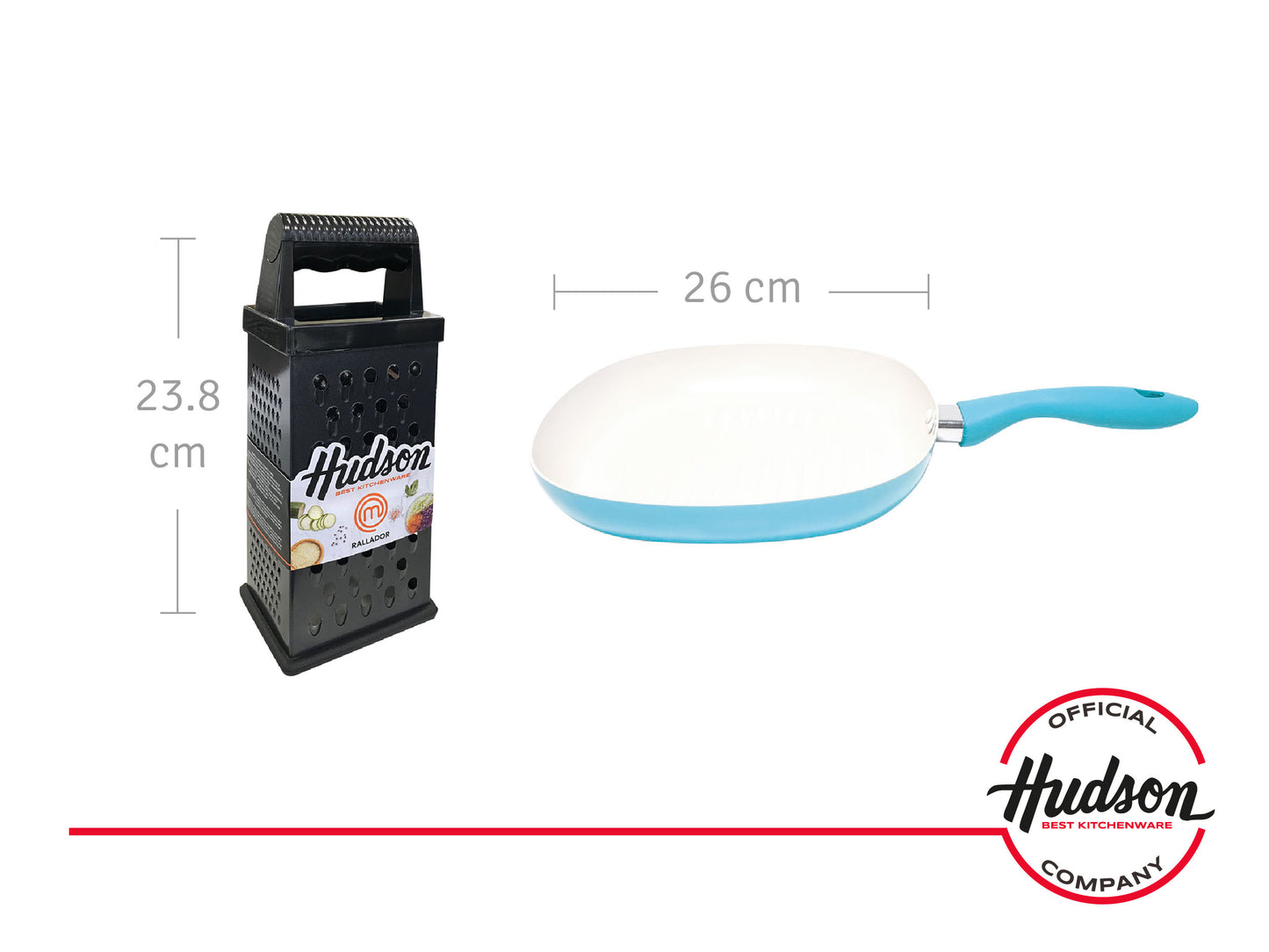 Set sarten + rallador vintage