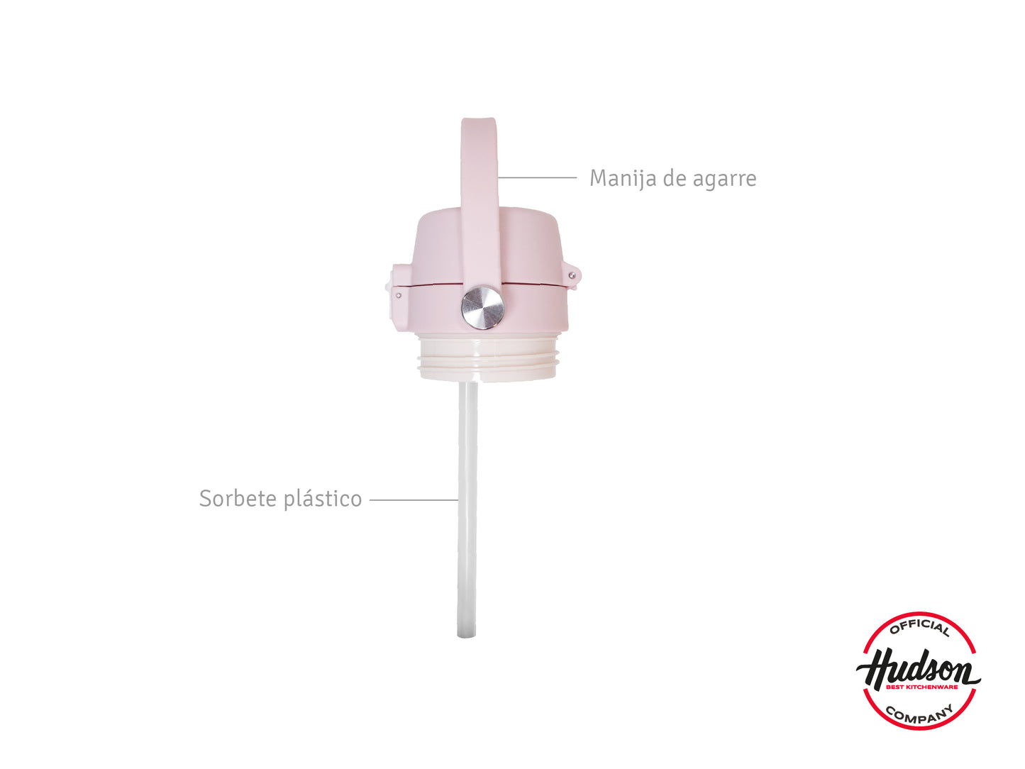 Botella Deportiva Térmica De 500 Ml Rosa