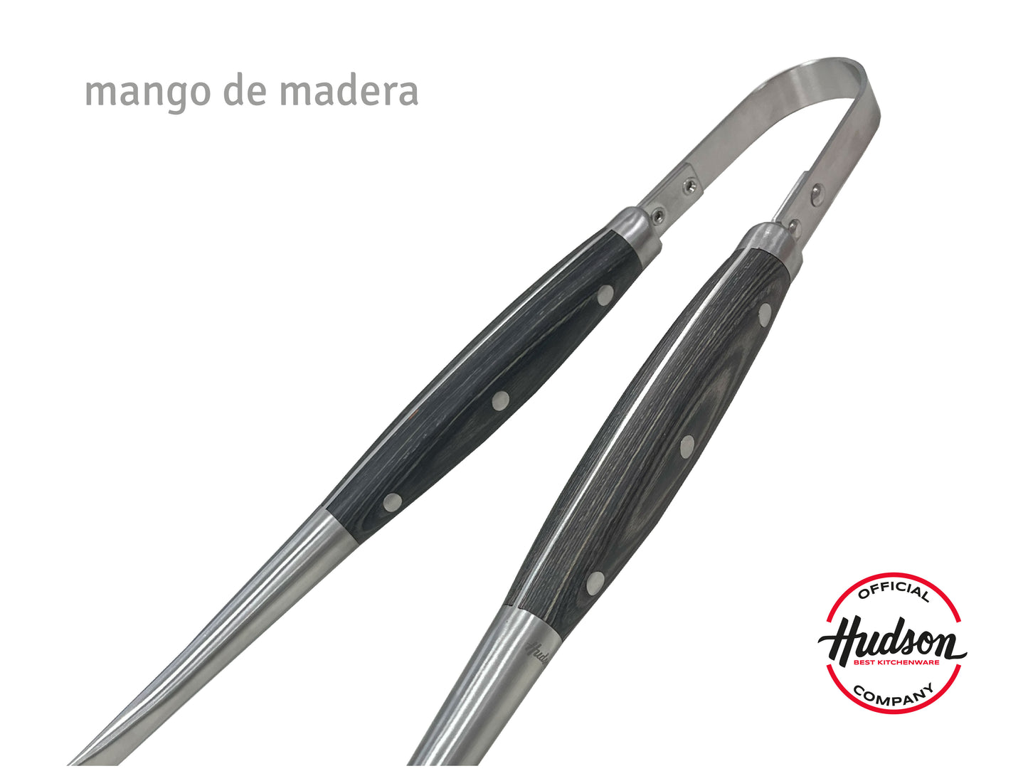 Pinza Para Parrilla Madera Linea Hudson Cocina