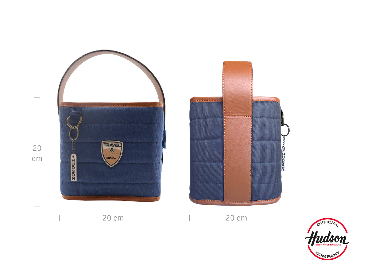 Bolso Matero Reforzado En Poliéster Azul