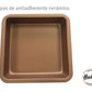 Asadera Cuadrada Hudson Antiadherente 22 Cm