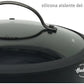 Bateria De Aluminio Negra Con Tapa De Silicona 5 Piezas