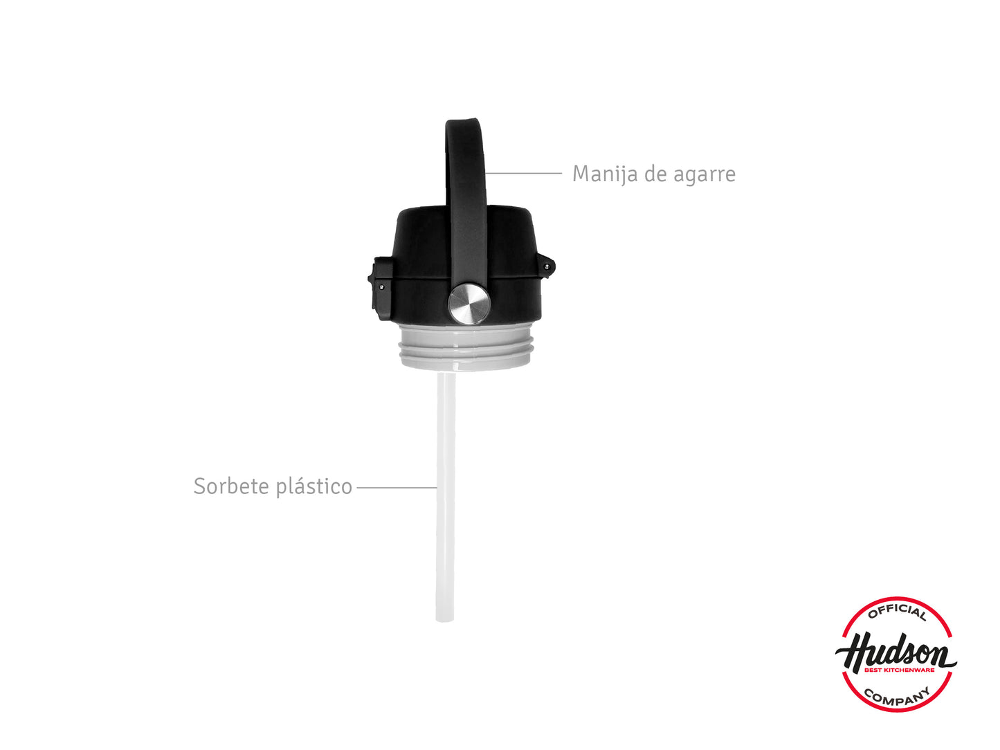 Botella Deportiva térmica De 500 Ml Negro
