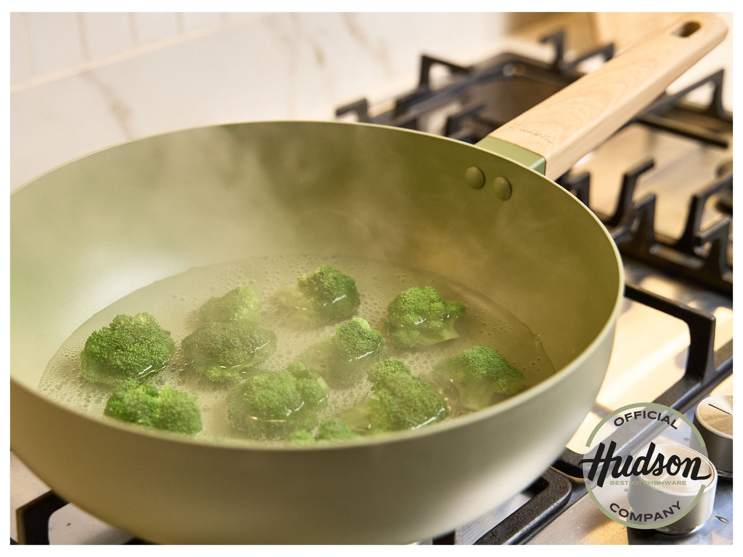 Batería De Cocina de 9 Piezas Línea Olive