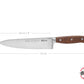 Cuchillo Chef 8 Acero Inoxidable Mango Madera