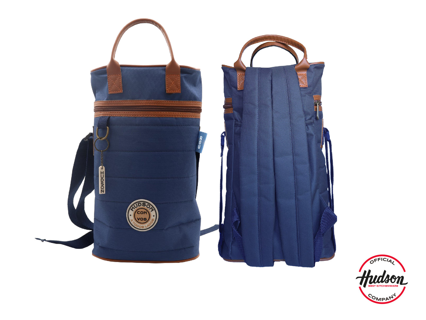 Mochila Matera Azul Reforzada En Poliéster