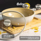 Wok Aluminio Con Antiadherente Cerámico 28 Cm Harmony
