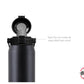 Botella Deportiva térmica De 500 Ml Negro