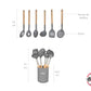 Kit Granito de 12 Piezas + Utensilios + Molinillos HUDSON