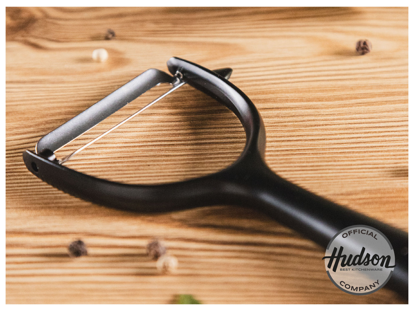Pelapapas Negro Estilo Afeitadora Hudson