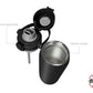 Botella Deportiva térmica De 500 Ml Negro