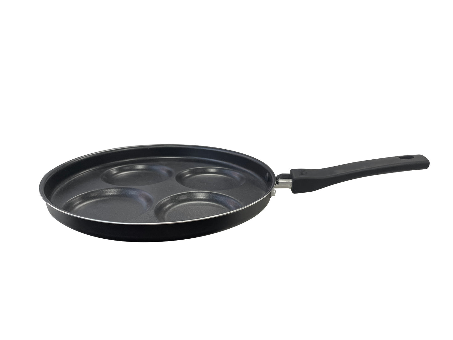 Sartén Aluminio Para Huevos 4 En 1 Hudson Negro