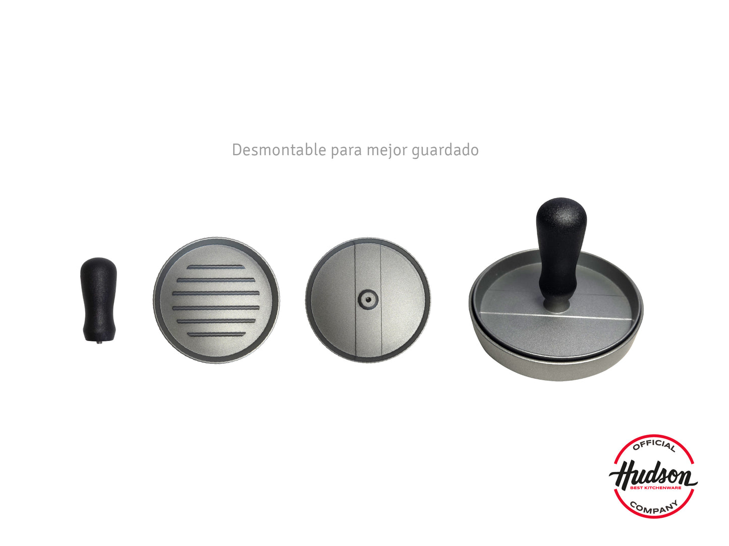 Prensa Y Molde De Aluminio Para Hamburguesas