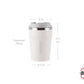 Vaso De 350ml Para Café Isotérmico Color Crema