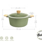 Olla Hudson Olive 24 Cm Con Antiadherente 4.2 L