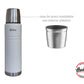 Termo Hudson 1 litro Blanco De Acero Inoxidable
