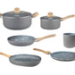Kit Hudson Granito Olla Sarten Bifera Jarro Panquequera